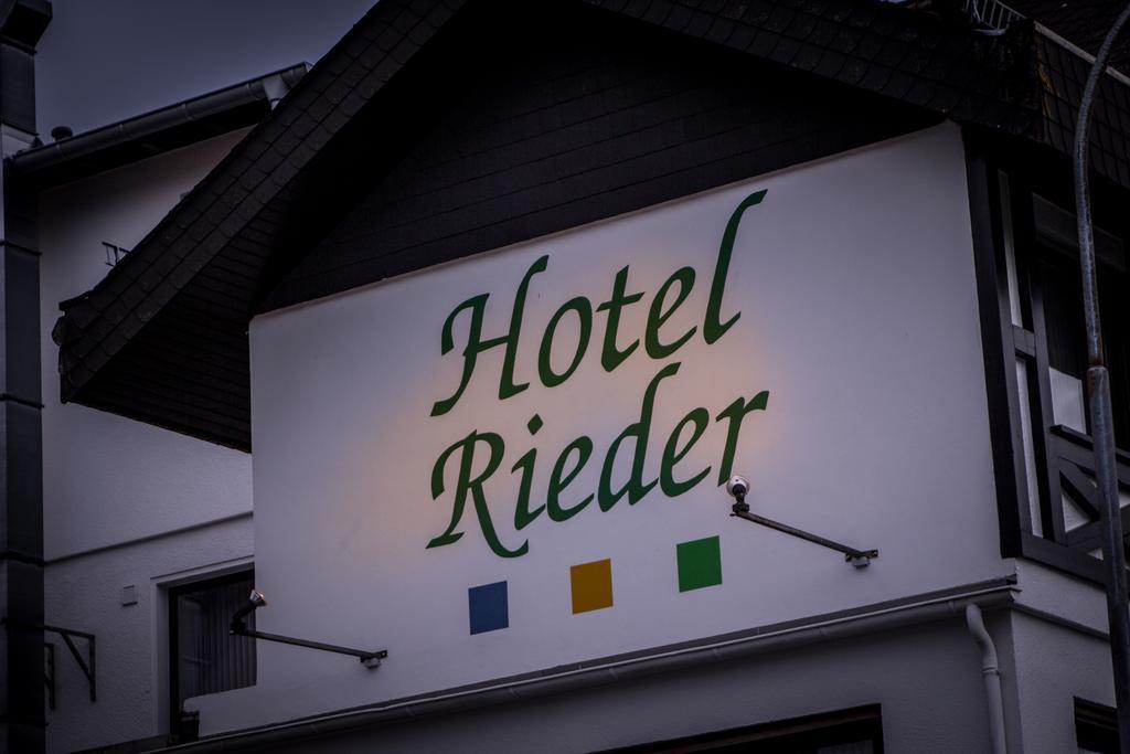 Hotel Rieder Wiesemscheid Ngoại thất bức ảnh